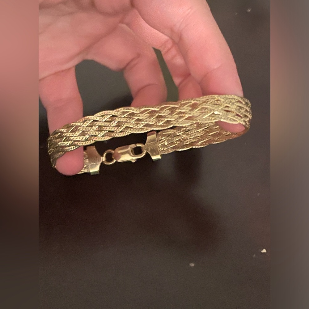 ‼️SOLD‼️ Gold bracelet made in Italy
